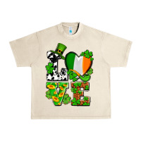 Sandshell Love St. Patrick's Urban Heavy Tee - OliviaCreatesArt