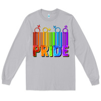 Moon Dust Pride Barcode Long Sleeve Tee - FaDigitalArtStudio