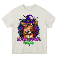 Hocus Pocus Heifer With Cow And Halloween Heavy Core Tee | Teevron