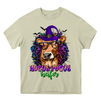 Mossy Hocus Pocus Heifer with Cow and Halloween Heavy Core Tee - texasbilliewilder