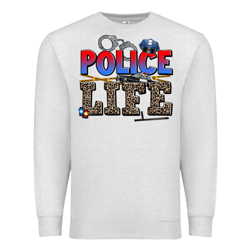 Police Life Premium Sweatshirt by AdoDesignShop | Teevron