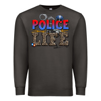 Smoke police life Premium Sweatshirt - AdoDesignShop