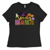 Black spooky mama Ladies Tee - CowGirlArtShop