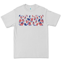 Dove Grey American popsicle Premium Tee - TumblerDesignByShophia