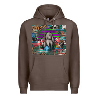 Coffee easter Premium Hoodie - CowhideDigitalArt