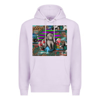 Lilac easter Premium Hoodie - CowhideDigitalArt