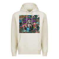 Oatmeal Heather easter Premium Hoodie - CowhideDigitalArt