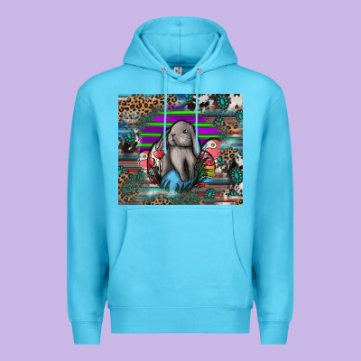 Easter Premium Hoodie Designed By Cowhidedigitalart