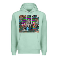 Seafoam easter Premium Hoodie - CowhideDigitalArt