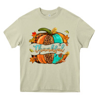 Mossy pumpkin thankful Heavy Core Tee - NancyCooperArtShop