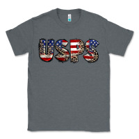 Charcoal Heather usps 4th of july Classic Tee - CowGirlArtShop