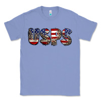 Colony Blue usps 4th of july Classic Tee - CowGirlArtShop