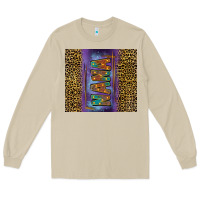 Mushroom Leopard nana Long Sleeve Tee - FaDigitalArtStudio
