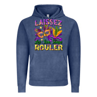 Vintage Denim Laissez les bon temps rouler Vintage Hoodie - FaDigitalArtStudio