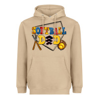 Mushroom softball dad Heavyweight Hoodie - AdoDesignShop