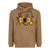 Toasted Coconut softball dad Heavyweight Hoodie - AdoDesignShop