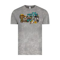 Cloud Rock can't be tamed bull skull Vintage Tee - OliviaCreatesArt