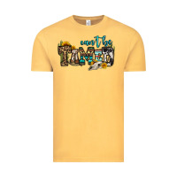 Vintage Mustard can't be tamed bull skull Vintage Tee - OliviaCreatesArt