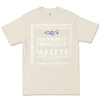 Bone papeete tahiti passport stamp vacation travel t shirt Premium Tee - maiPhamDesign