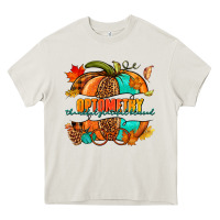 Cream optometry thankful grateful blessed pumpkin Heavy Core Tee - NancyCooperArtShop