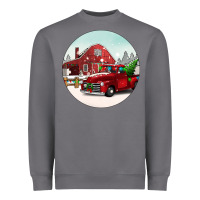 Storm Christmas farm Christmas Heavyweight Sweatshirt - BarkalooDesign
