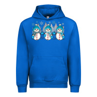 Cobalt snowman winter Urban Hoodie - JahusDesignShop