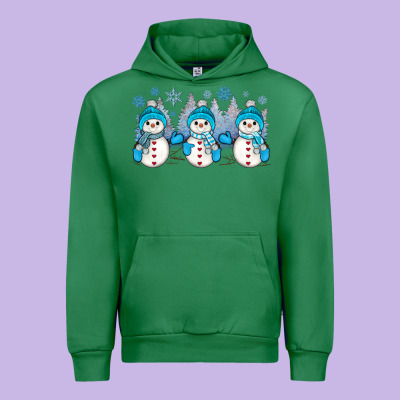 Snowman Winter Urban Hoodie Designed By Jahusdesignshop