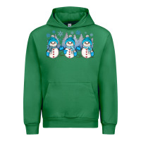 Emerald snowman winter Urban Hoodie - JahusDesignShop