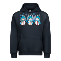 Navy snowman winter Urban Hoodie - JahusDesignShop