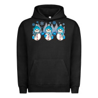 Pigment Black snowman winter Urban Hoodie - JahusDesignShop