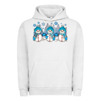 Pigment Lunar Rock snowman winter Urban Hoodie - JahusDesignShop