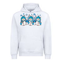 White snowman winter Urban Hoodie - JahusDesignShop