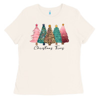 Bone christmas trees Ladies Tee - CowGirlArtShop