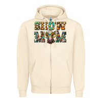 Sandshell show mom brown calf eye glasses Zipper Hoodie - BarkalooDesign