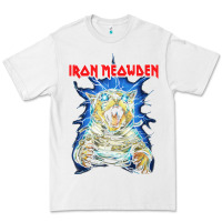 White iron meowden classic cute cat love animal outfits halloween Premium Tee - maiPhamDesign