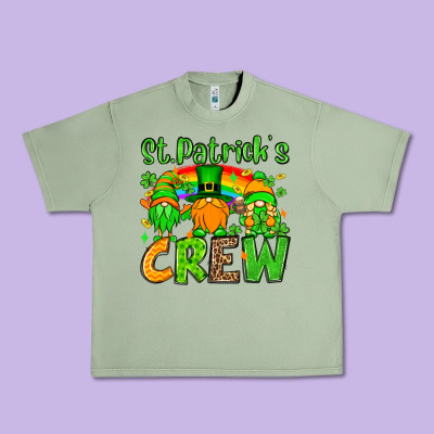 St. Patrick's Day Crew Urban Heavy Tee Designed By Oliviacreatesart
