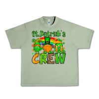 Oil Green St. Patrick's Day crew Urban Heavy Tee - OliviaCreatesArt