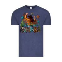 Vintage Denim can't tame a cowgirl Vintage Tee - OliviaCreatesArt
