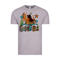 Vintage Zinc can't tame a cowgirl Vintage Tee - OliviaCreatesArt