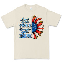 Bone Patriotic Sunflower Premium Tee - Jasminsmagicworld