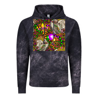 Cloud Black Mardi Gras Cow Leopard Seamless Pattern Vintage Hoodie - FaDigitalArtStudio