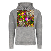 Cloud Rock Mardi Gras Cow Leopard Seamless Pattern Vintage Hoodie - FaDigitalArtStudio