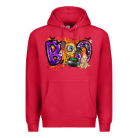 Cardinal boo Premium Hoodie - CowhideDigitalArt