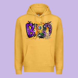 Boo Premium Hoodie Designed By Cowhidedigitalart