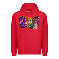 Red boo Premium Hoodie - CowhideDigitalArt
