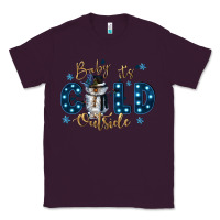 Plum baby its cold outside Classic Tee - CowGirlArtShop