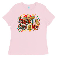 Bubblegum Pink Cinco de mayo crafty granny Ladies Tee - CowGirlArtShop