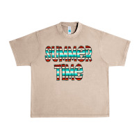 French Oak summer time serape doodle Urban Heavy Tee - CowCowDesign