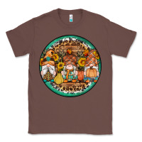 Chestnut fall gnomes round earrings 4 Classic Tee - Artiststas