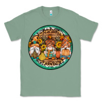 Sage fall gnomes round earrings 4 Classic Tee - Artiststas